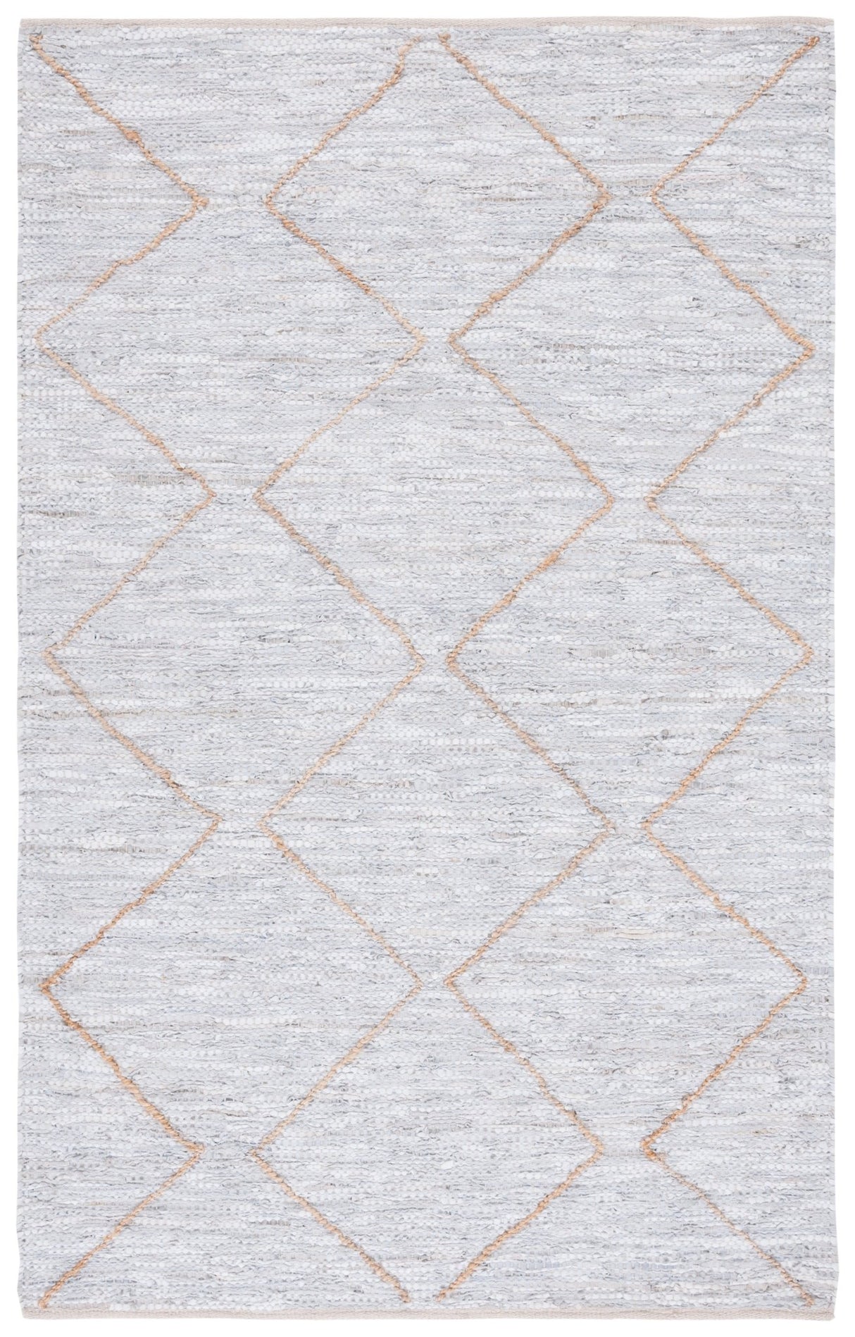 Safavieh Vintage Leather Vtl803F Light Grey/Natural Rug.