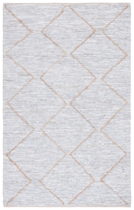 Safavieh Vintage Leather Vtl803F Light Grey/Natural Rug.