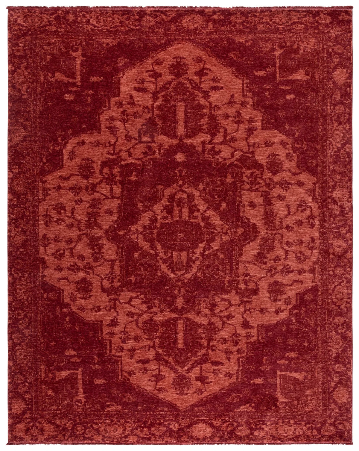Safavieh Vintage Overdye 500 10'-0" x 13'-0" Rug in Red