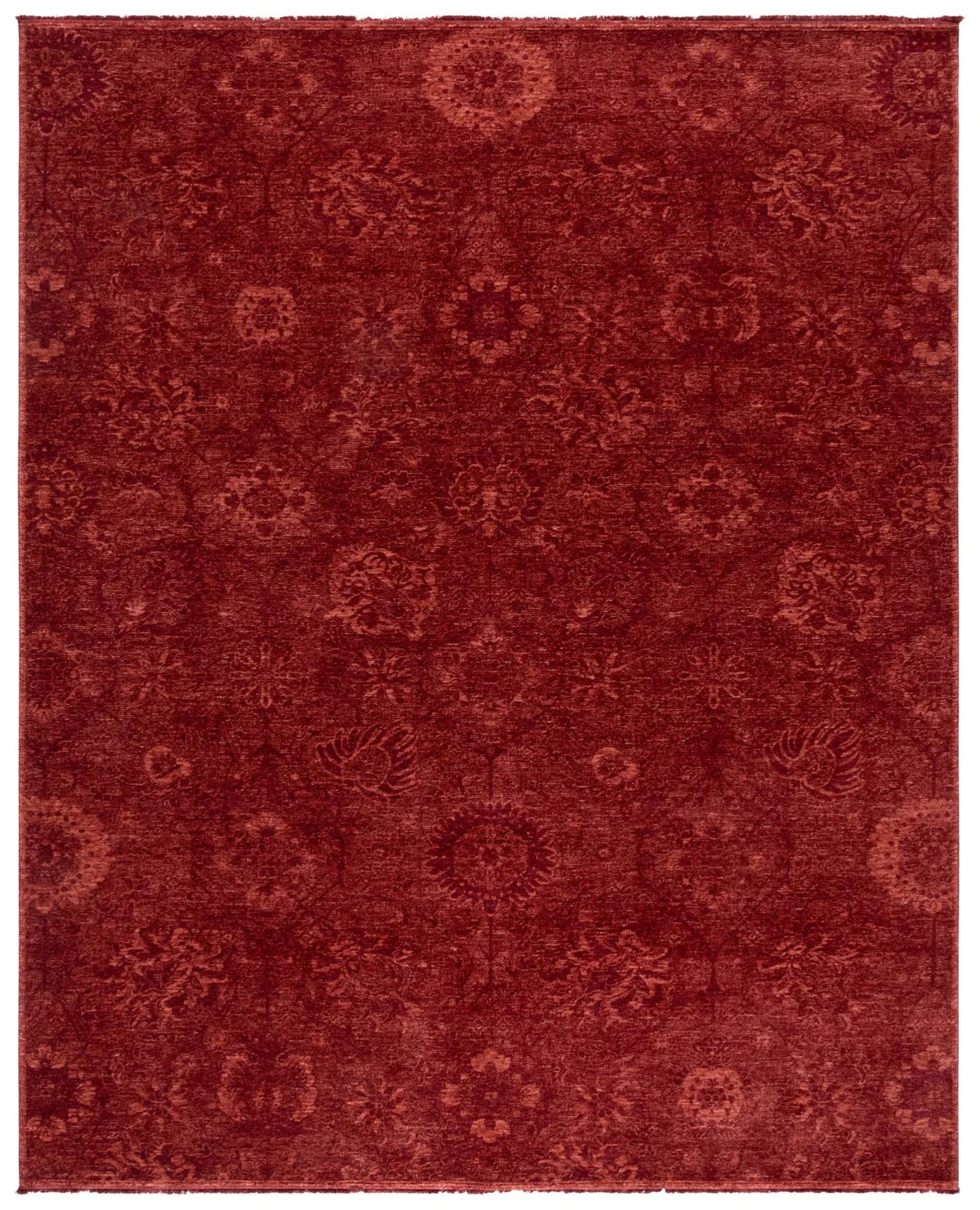 Safavieh Vintage Overdye 500 10'-0" x 13'-0" Rug in Red