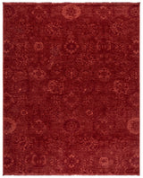 Safavieh Vintage Overdye 500 10'-0" x 13'-0" Rug in Red