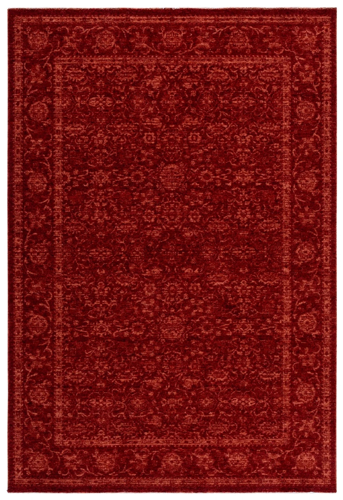 Safavieh Vintage Overdye 4'-0" x 6'-0" Rug in Red