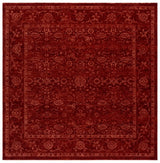 Safavieh Vintage Overdye 6'-7" x 6'-7" Rug in Red