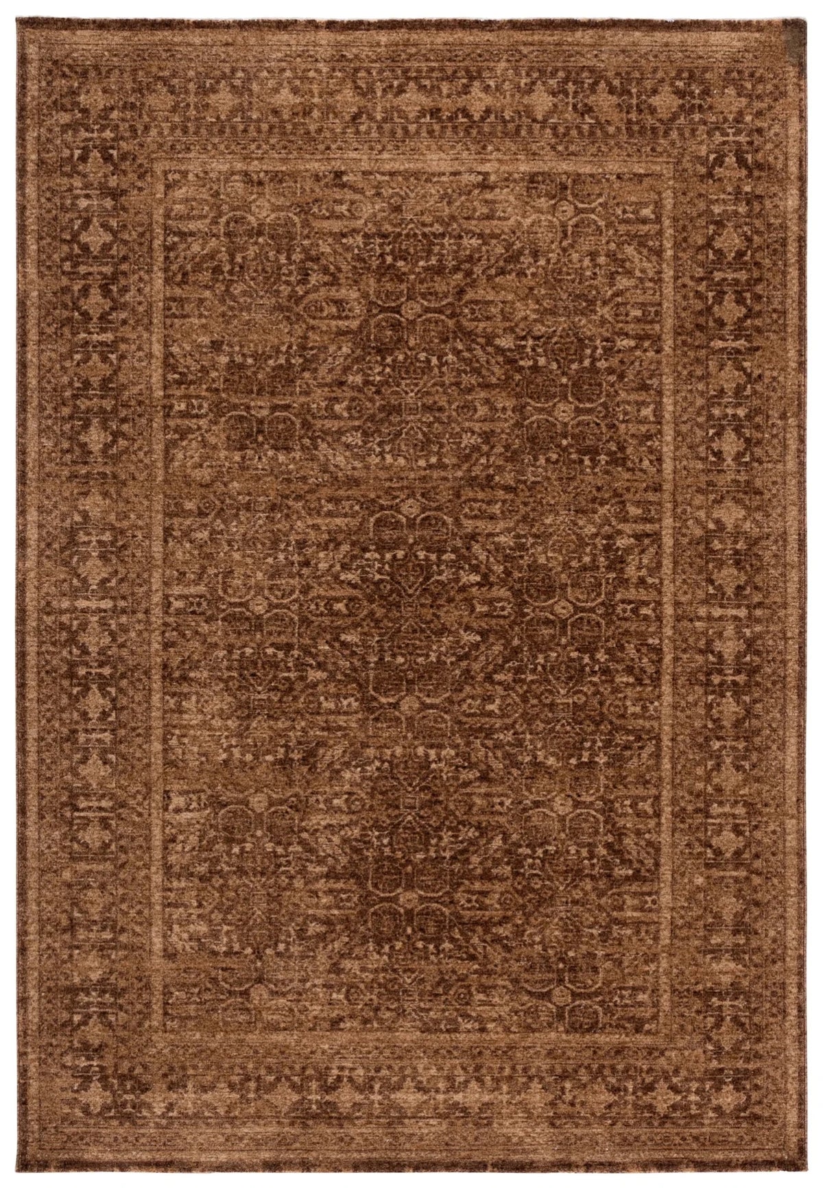 Safavieh Vintage Overdye 4'-0" x 6'-0" Rug in Brown