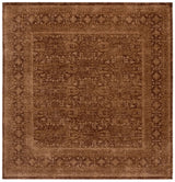 Safavieh Vintage Overdye 6'-7" x 6'-7" Rug in Brown