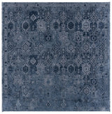 Safavieh Vintage Overdye 6'-7" x 6'-7" Rug in Navy
