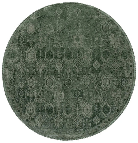 Safavieh Vintage Overdye 6'-7" x 6'-7" Rug in Green