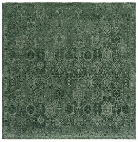 Safavieh Vintage Overdye 6'-7" x 6'-7" Rug in Green