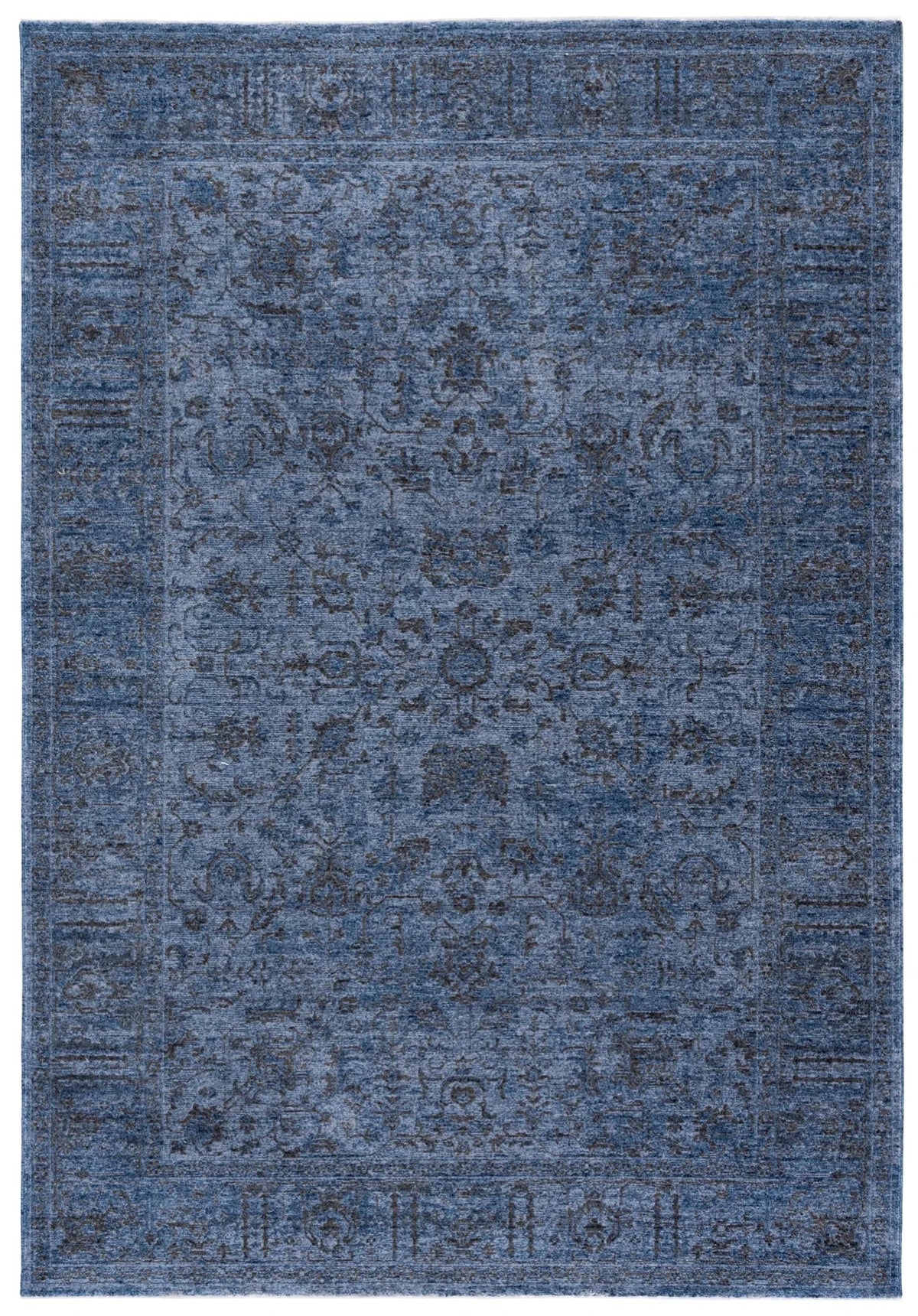 Safavieh Vintage Overdye 4'-0" x 6'-0" Rug in Navy