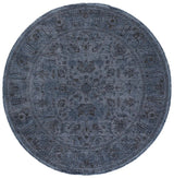 Safavieh Vintage Overdye 6'-7" x 6'-7" Rug in Navy