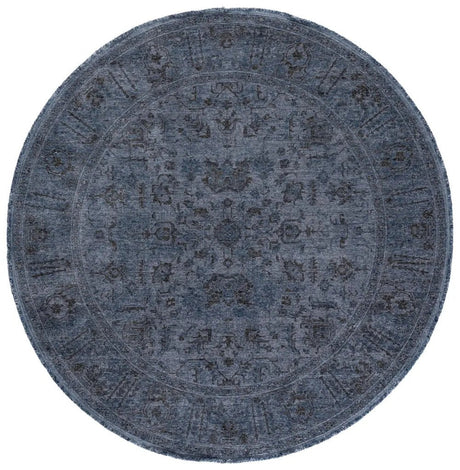 Safavieh Vintage Overdye 6'-7" x 6'-7" Rug in Navy
