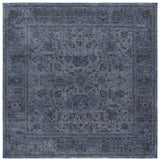 Safavieh Vintage Overdye 6'-7" x 6'-7" Rug in Navy