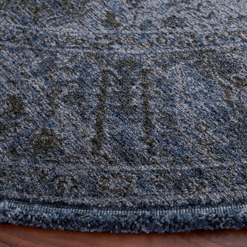 Safavieh Vintage Overdye 6'-7" x 6'-7" Rug in Navy