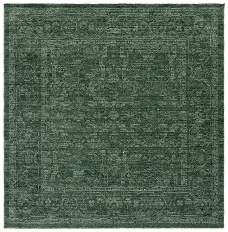 Safavieh Vintage Overdye 6'-7" x 6'-7" Rug in Green