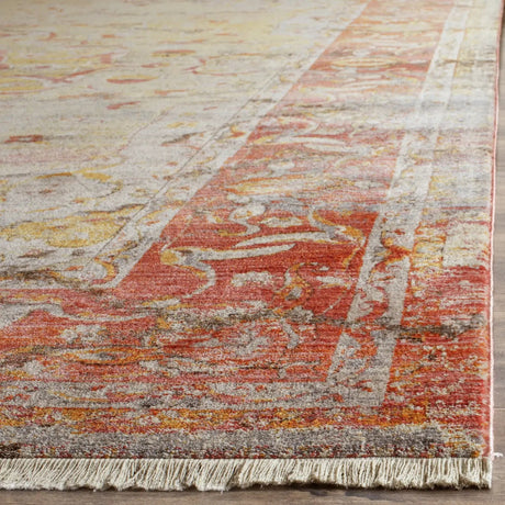 Safavieh Vintage Persian 10'-0" x 13'-0" Rug in Saffron / Cream
