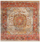 Safavieh Vintage Persian 5'-0" x 5'-0" Rug in Saffron / Cream