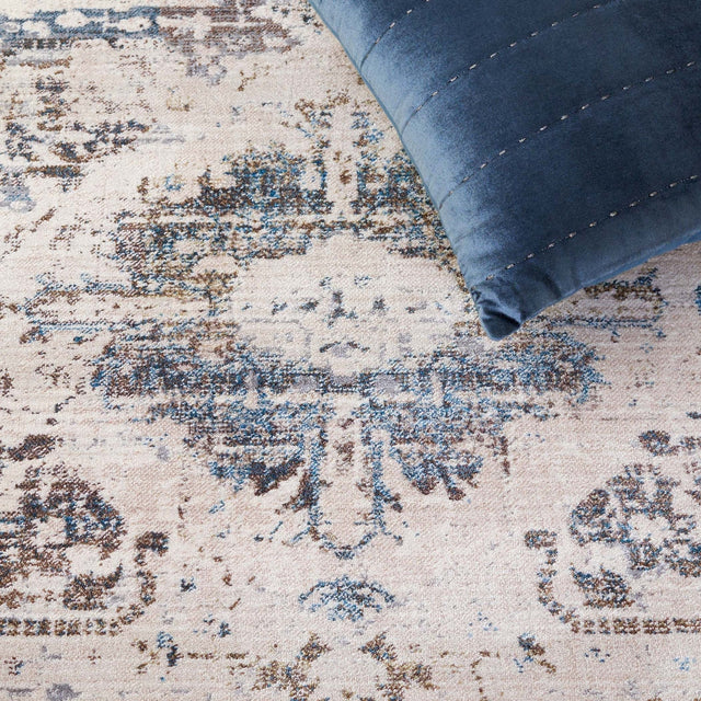 Safavieh Vintage Persian Vtp438M Ivory/Blue Rug.