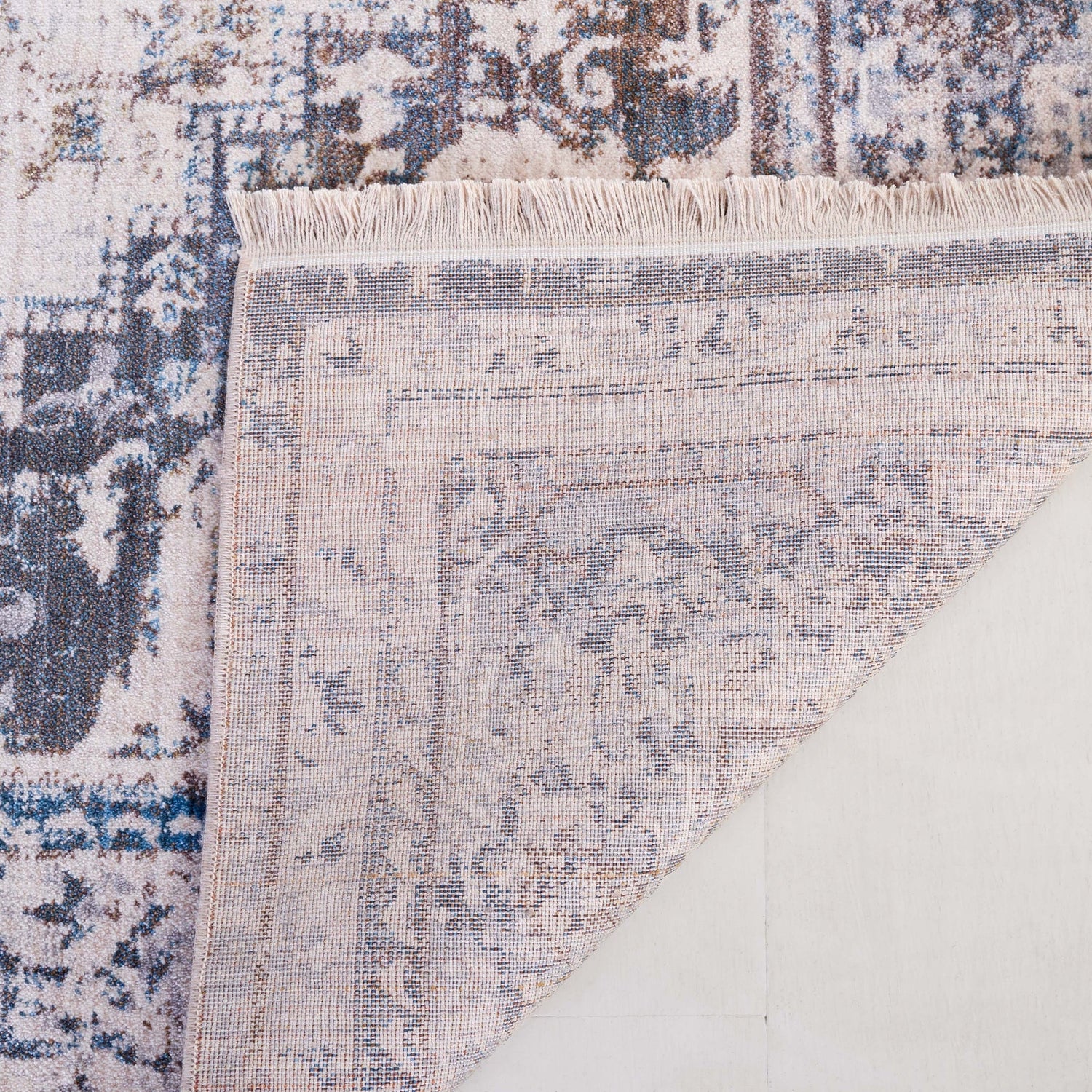 Safavieh Vintage Persian Vtp438M Ivory/Blue Rug.