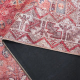 Safavieh Vintage Serapi 600 6'-0" x 9'-0" Rug in Red / Blue
