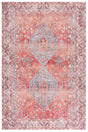 Safavieh Vintage Serapi 600 5'-1" x 7'-6" Rug in Red / Blue