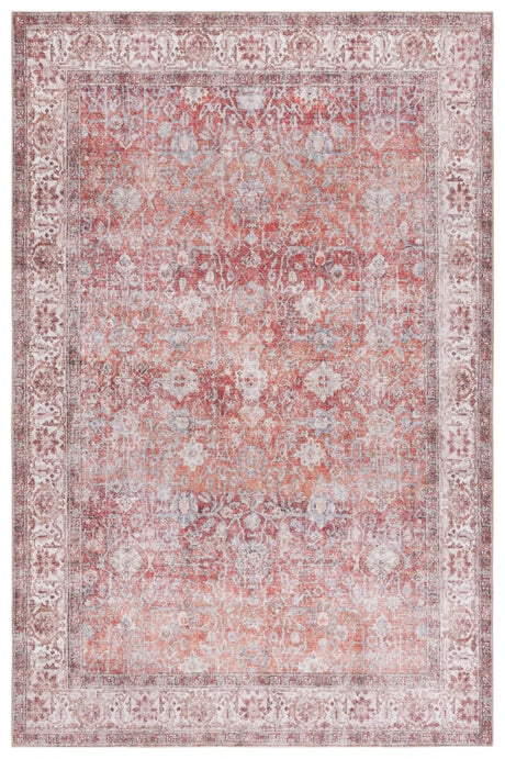 Safavieh Vintage Serapi 600 5'-1" x 7'-6" Rug in Red / Navy