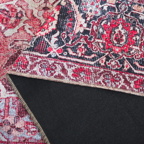 Safavieh Vintage Serapi 600 6'-0" x 9'-0" Rug in Pink / Blue