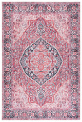 Safavieh Vintage Serapi 600 5'-1" x 7'-6" Rug in Pink / Blue