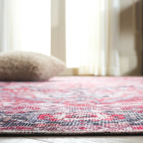 Safavieh Vintage Serapi 600 6'-0" x 9'-0" Rug in Pink / Blue