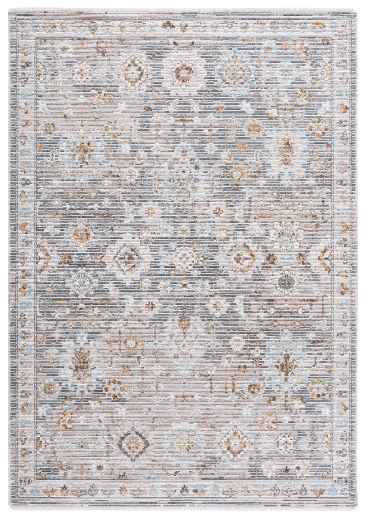 Safavieh Vintage Westwood 4'-0" x 6'-0" Rug in Grey / Beige Blue