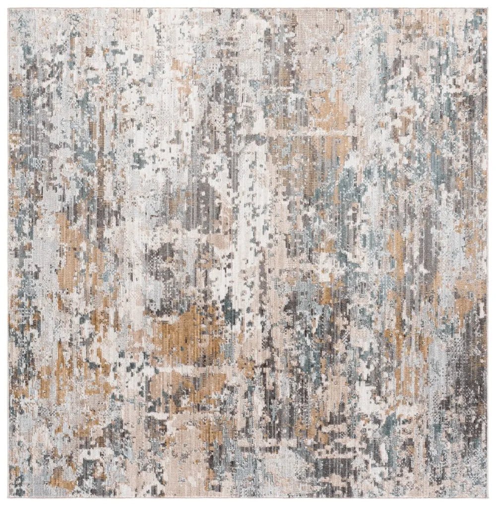 Safavieh Vintage Westwood 6'-3" x 6'-3" Rug in Grey / Beige Blue