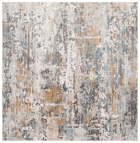 Safavieh Vintage Westwood 6'-3" x 6'-3" Rug in Grey / Beige Blue