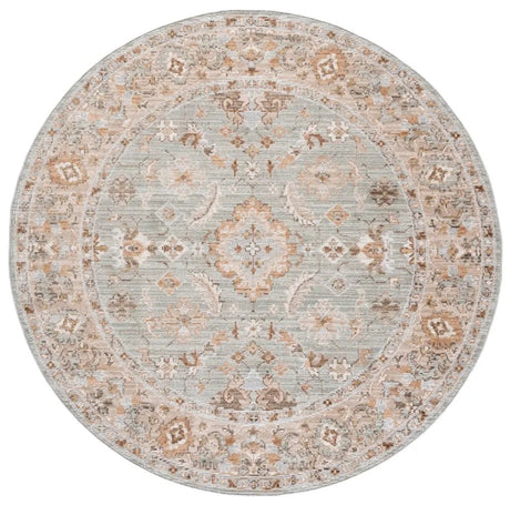 Safavieh Vintage Westwood 6'-3" x 6'-3" Rug in Green / Beige Brown