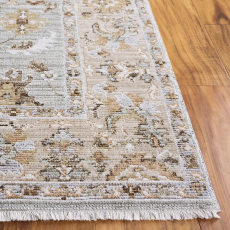 Safavieh Vintage Westwood 4'-0" x 6'-0" Rug in Green / Beige Brown