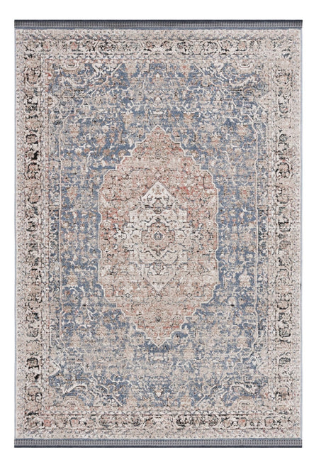 Safavieh Vivaldi Viv565M Blue/Rust Rug.