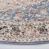 Safavieh Vivaldi Viv565M Blue/Rust Rug.