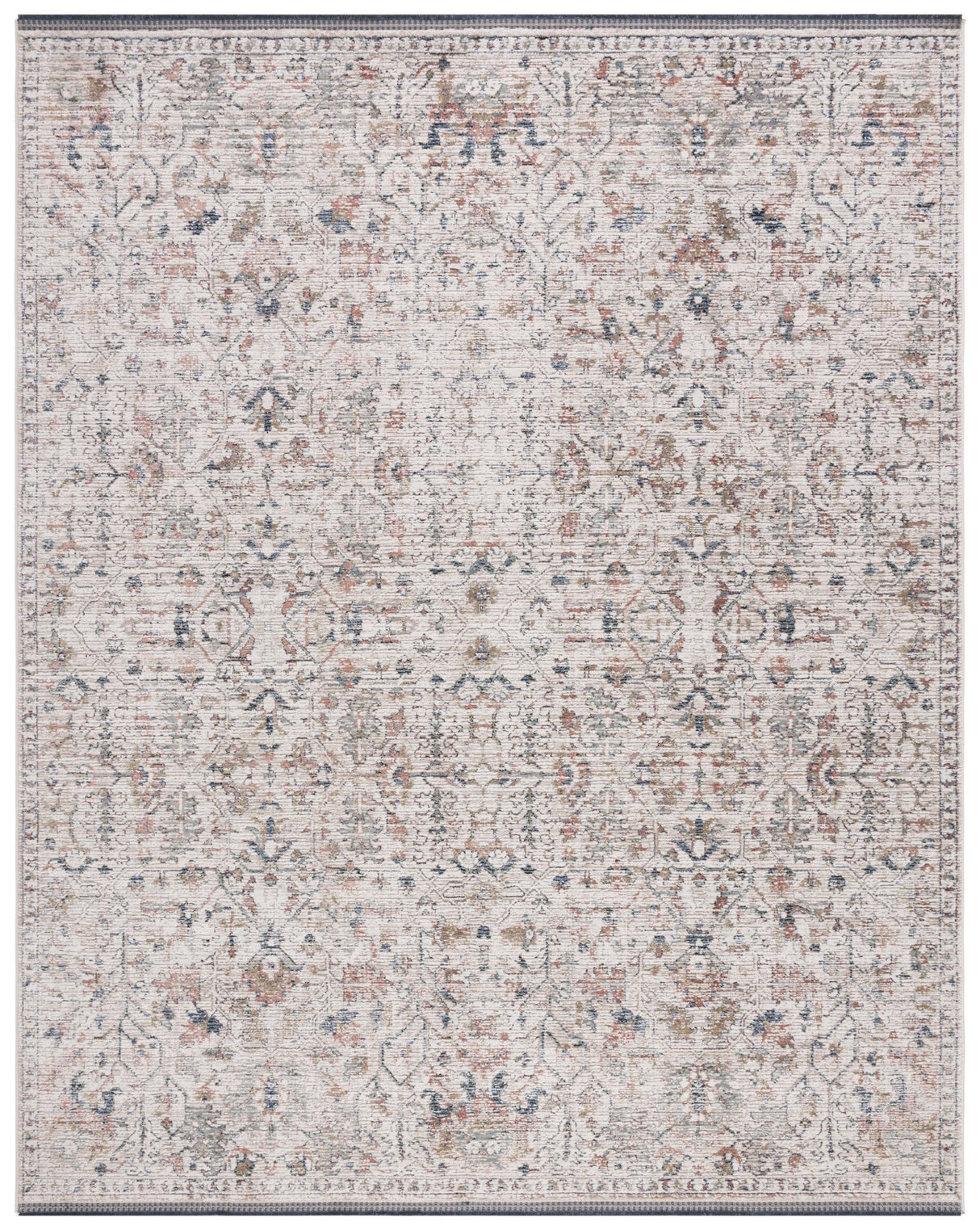 Safavieh Vivaldi Viv568B Beige/Blue Rust Rug.