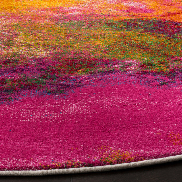 Safavieh Watercolor Wtc619D Orange/Green Rug.