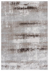 Safavieh Wave 4'-0" x 6'-0" Rug in Ivory / Grey