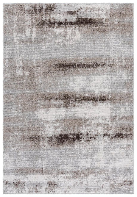 Safavieh Wave 4'-0" x 6'-0" Rug in Ivory / Grey