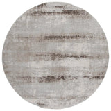 Safavieh Wave 6'-7" x 6'-7" Rug in Ivory / Grey
