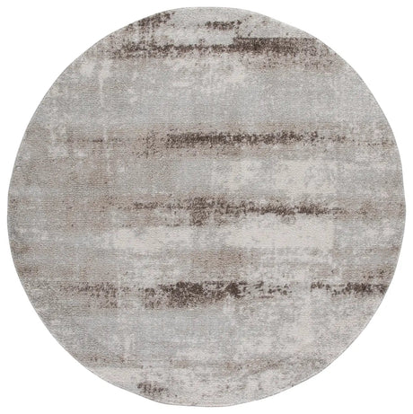 Safavieh Wave 6'-7" x 6'-7" Rug in Ivory / Grey