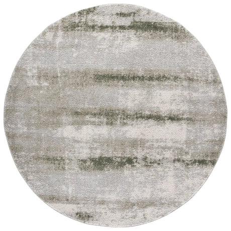 Safavieh Wave 6'-7" x 6'-7" Rug in Ivory / Green