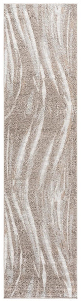Safavieh Wave 2'-2" x 9'-0" Rug in Beige / Ivory