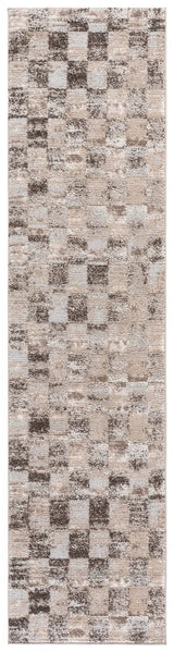 Safavieh Wave 2'-2" x 9'-0" Rug in Beige / Grey