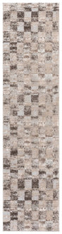 Safavieh Wave 2'-2" x 9'-0" Rug in Beige / Grey
