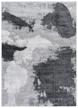 Safavieh Wave 4'-0" x 6'-0" Rug in Grey / Light Grey