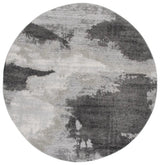 Safavieh Wave 6'-7" x 6'-7" Rug in Grey / Light Grey