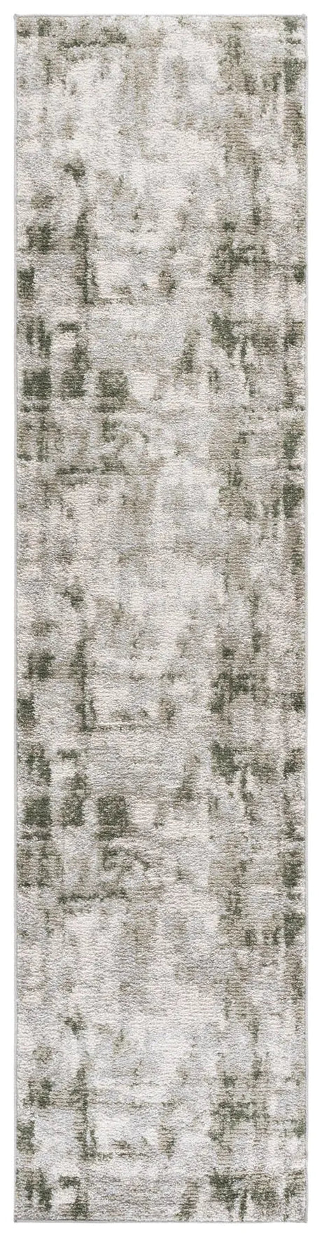 Safavieh Wave 2'-2" x 9'-0" Rug in Ivory / Green