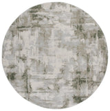 Safavieh Wave 6'-7" x 6'-7" Rug in Ivory / Green