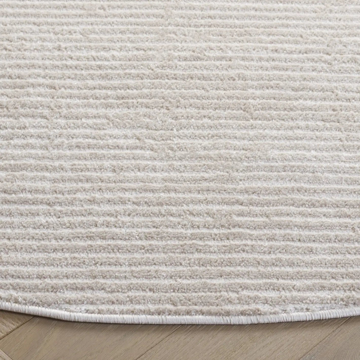 Safavieh Whisper 6'-7" x 6'-7" Rug in Beige / Ivory